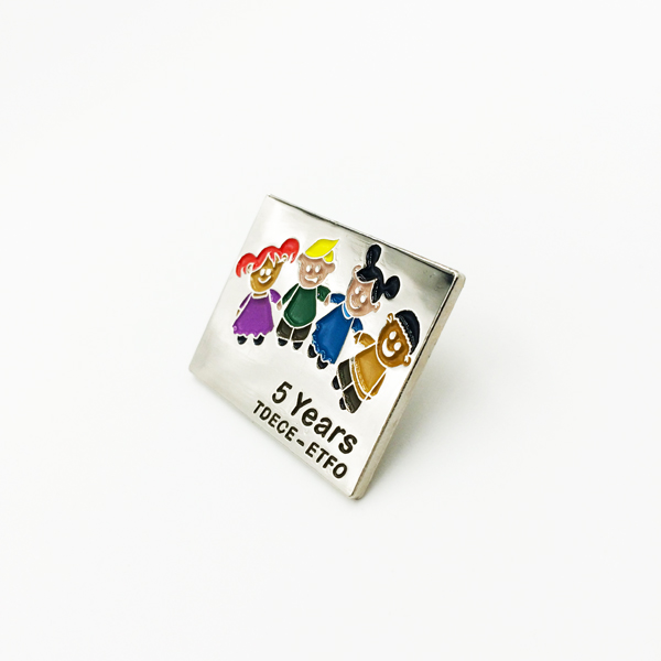 5 years tdece - etfo lapel pin