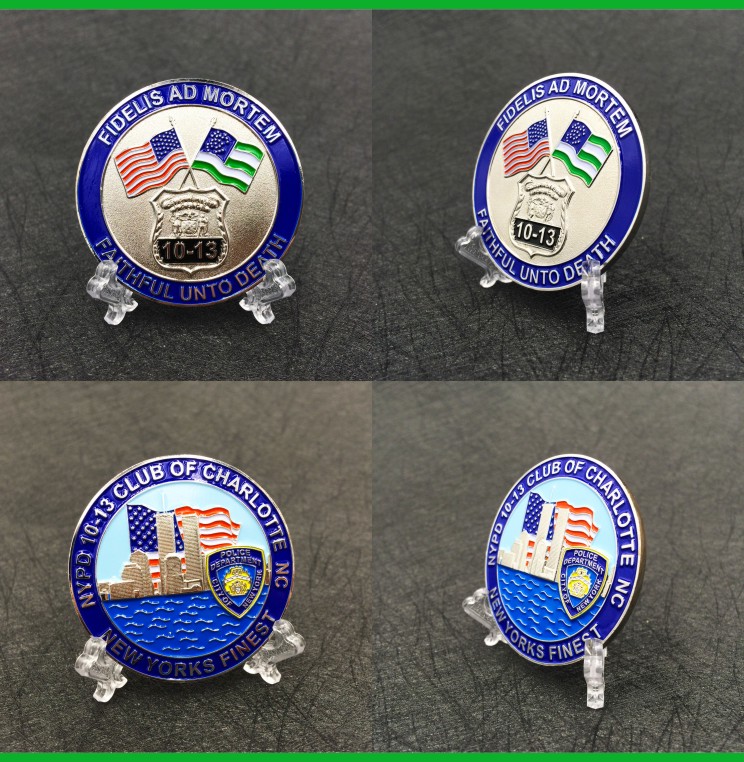 Fidelis ad mortem faithful unto death coins 1