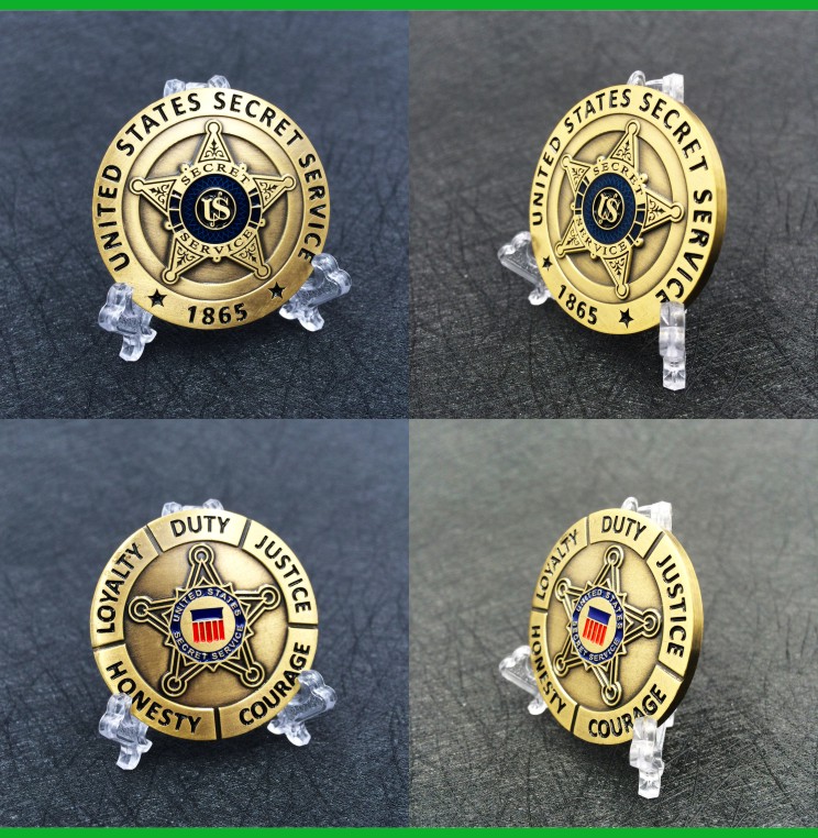 United states secret service challenge coins 1