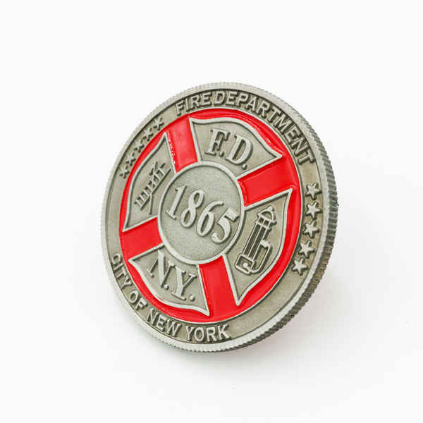 fire department challenge coin