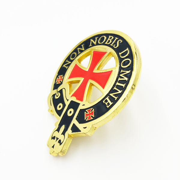 non nobis domine badge