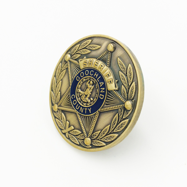 sheriff goochland county challenge coin