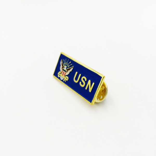 usn lapel pin